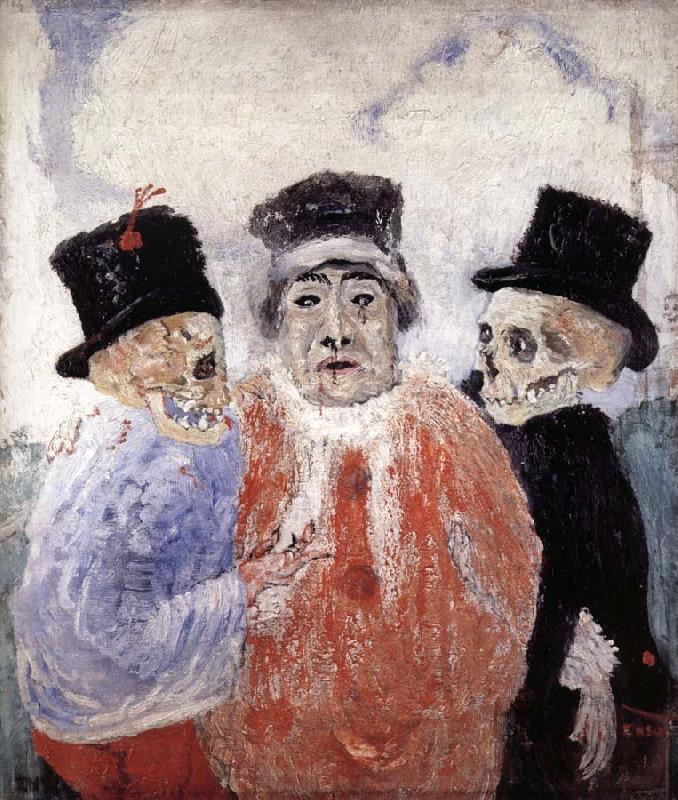 James Ensor The Red Judge oil painting image